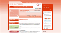 Desktop Screenshot of muenchen-info-sozial.de